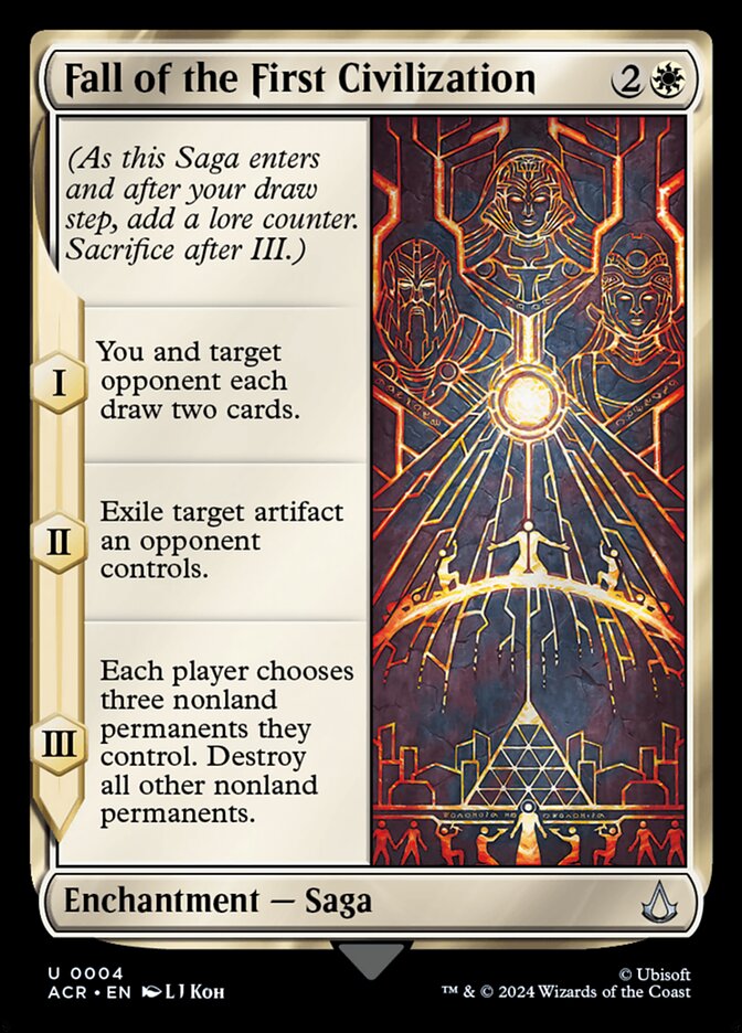 Fall of the First Civilization - carta Magic The Gathering