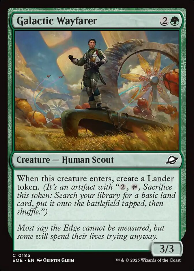 Galactic Wayfarer - carta Magic The Gathering