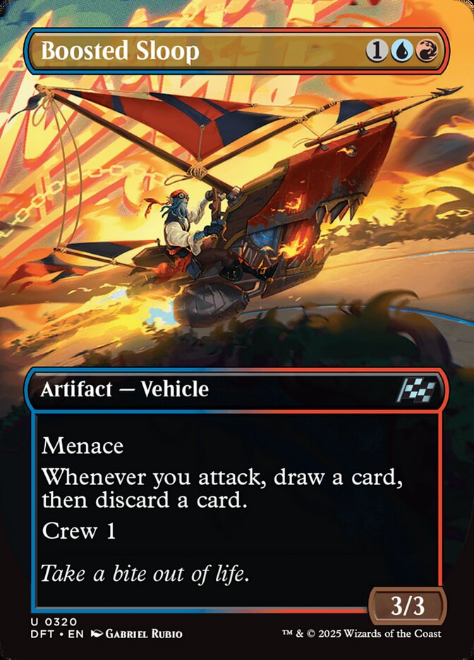 Boosted Sloop - carta Magic The Gathering