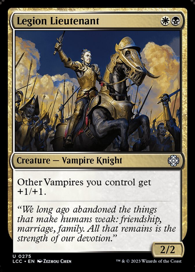 Legion Lieutenant - carta Magic The Gathering