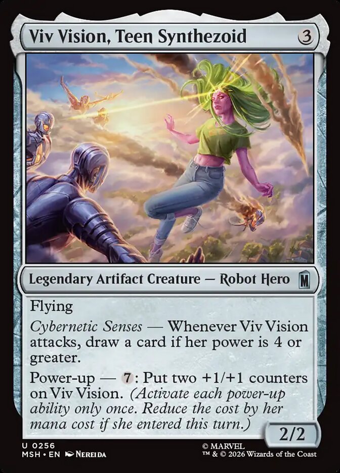 Viv Vision, Teen Synthezoid - carta Magic The Gathering