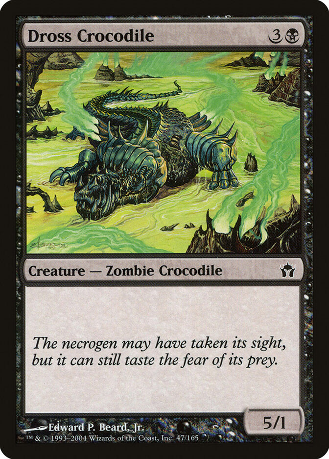 Dross Crocodile - carta Magic The Gathering