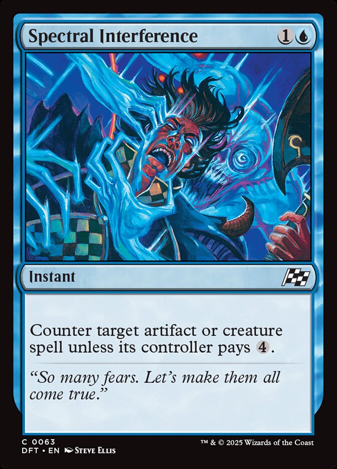 Spectral Interference - carta Magic The Gathering