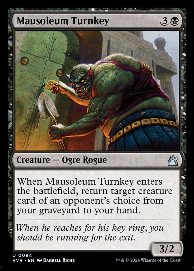 Mausoleum Turnkey - carta Magic The Gathering