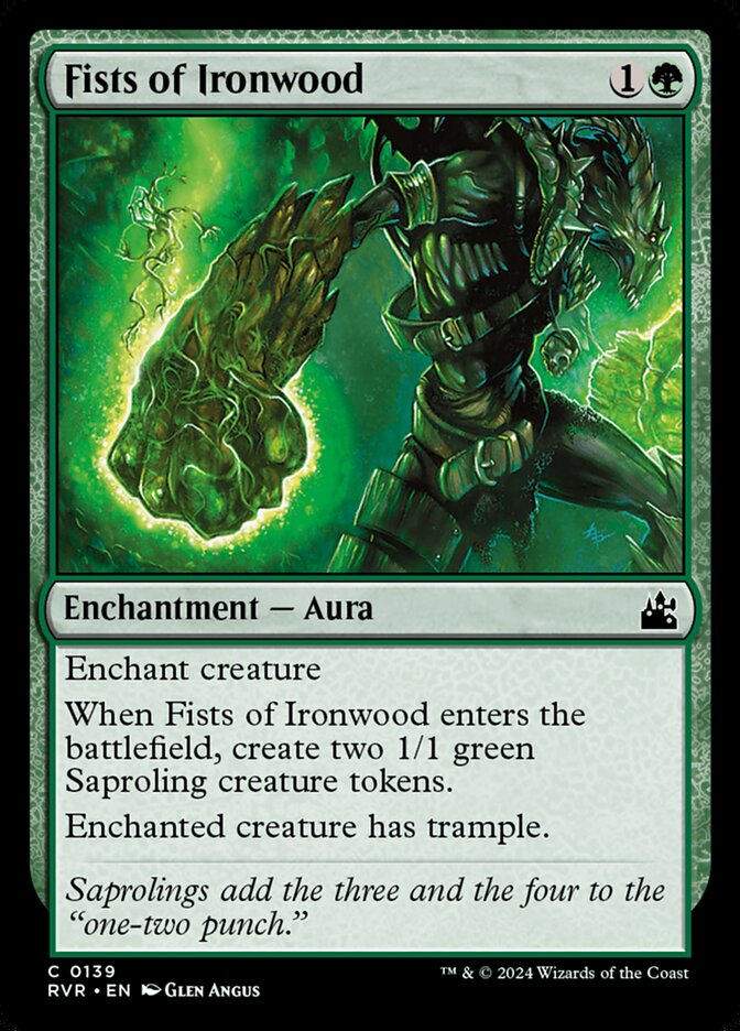 Fists of Ironwood - carta Magic The Gathering