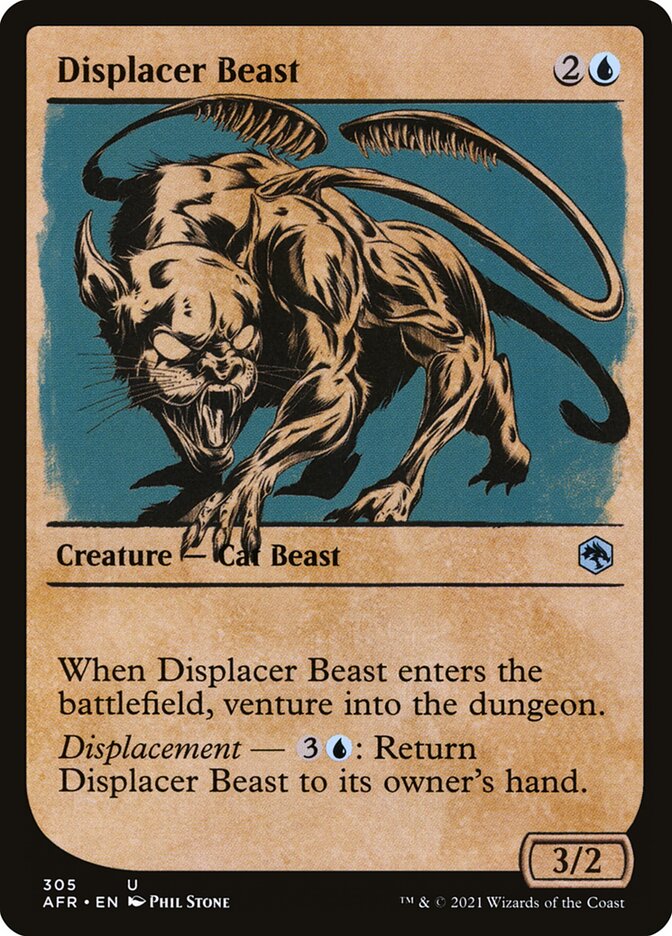 Displacer Beast - carta Magic The Gathering