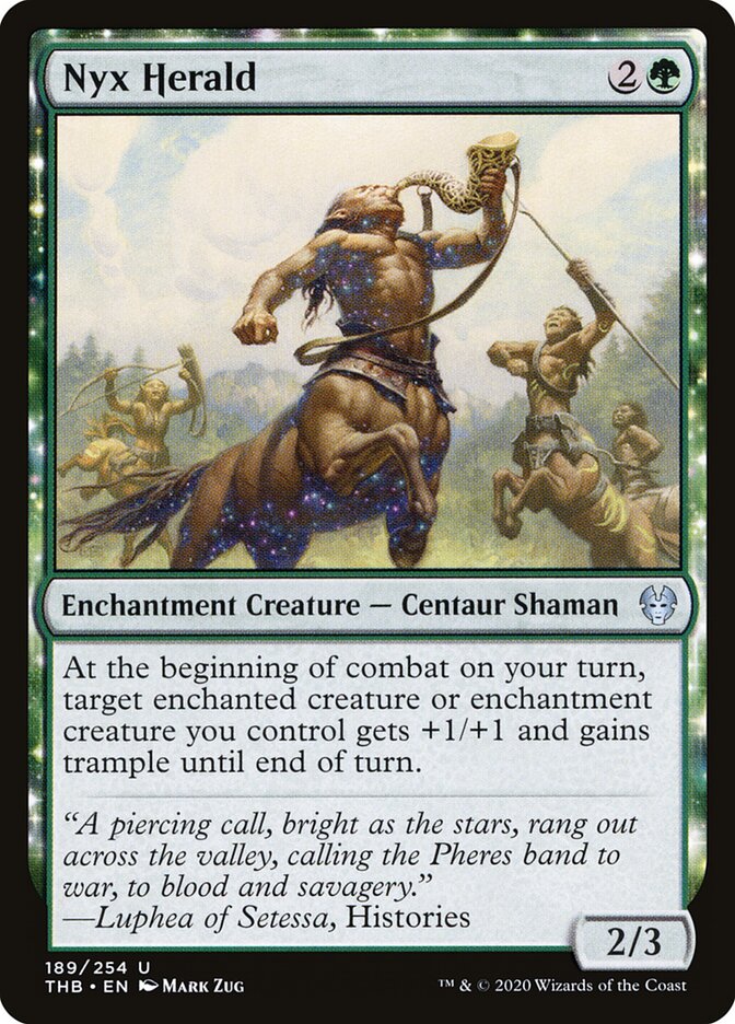 Nyx Herald - carta Magic The Gathering