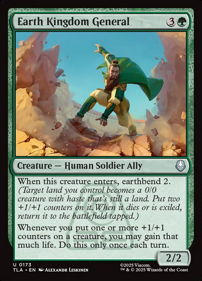 Earth Kingdom General - carta Magic The Gathering