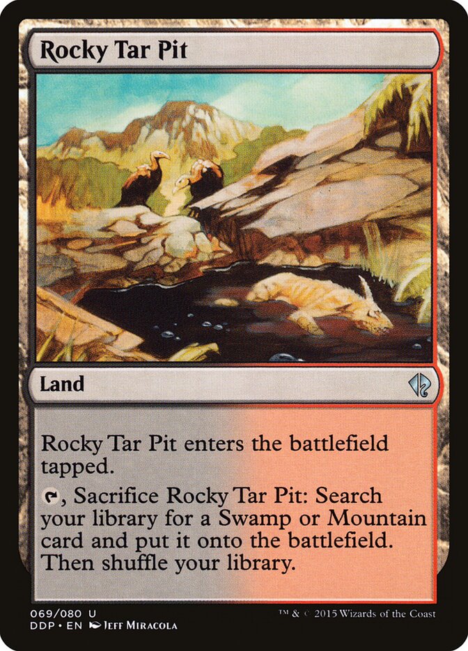 Rocky Tar Pit - carta Magic The Gathering