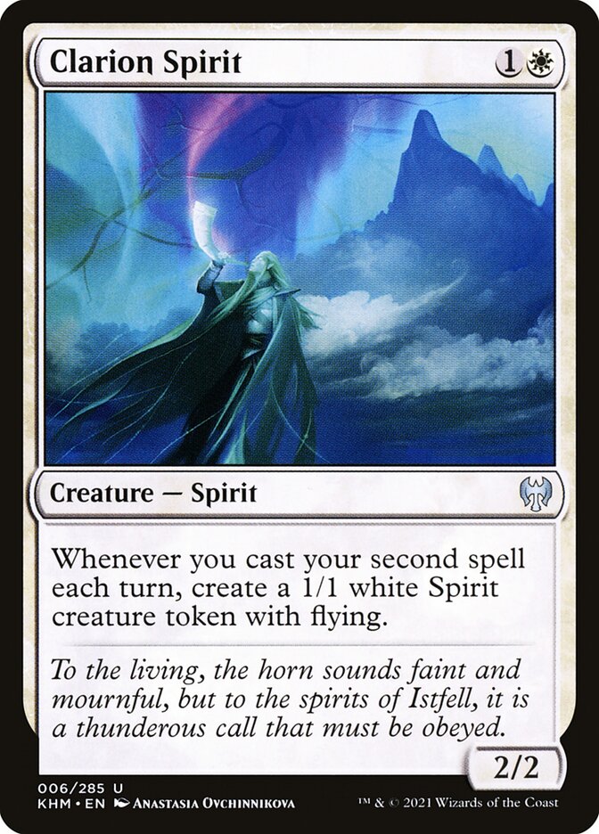 Clarion Spirit - carta Magic The Gathering