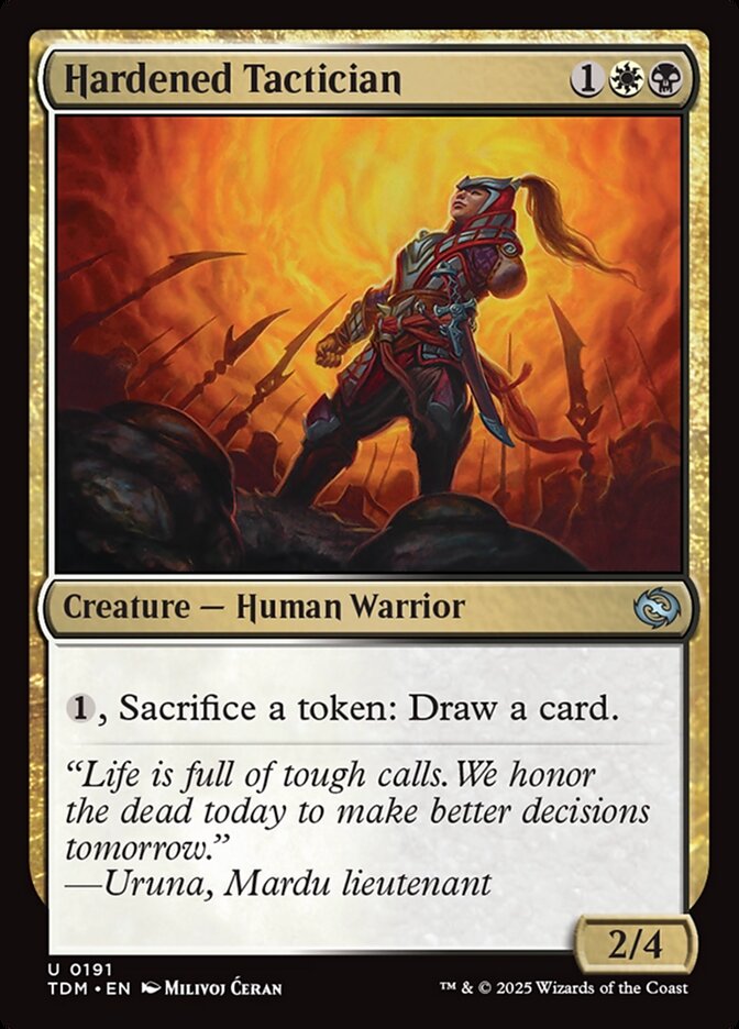 Hardened Tactician - carta Magic The Gathering