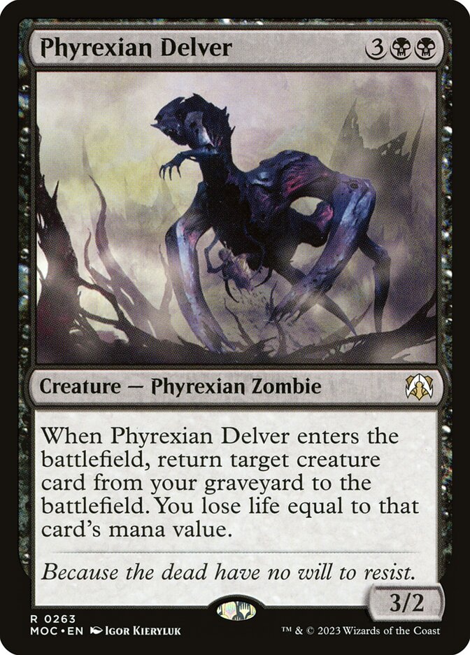 Phyrexian Delver - carta Magic The Gathering