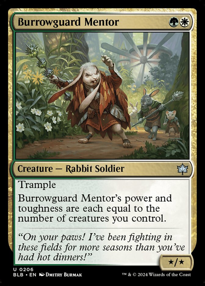 Burrowguard Mentor - carta Magic The Gathering