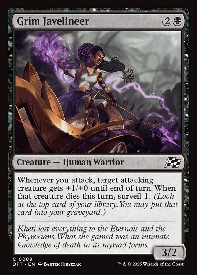 Grim Javelineer - carta Magic The Gathering
