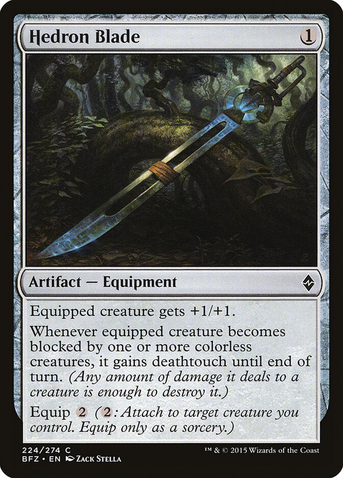 Hedron Blade - carta Magic The Gathering