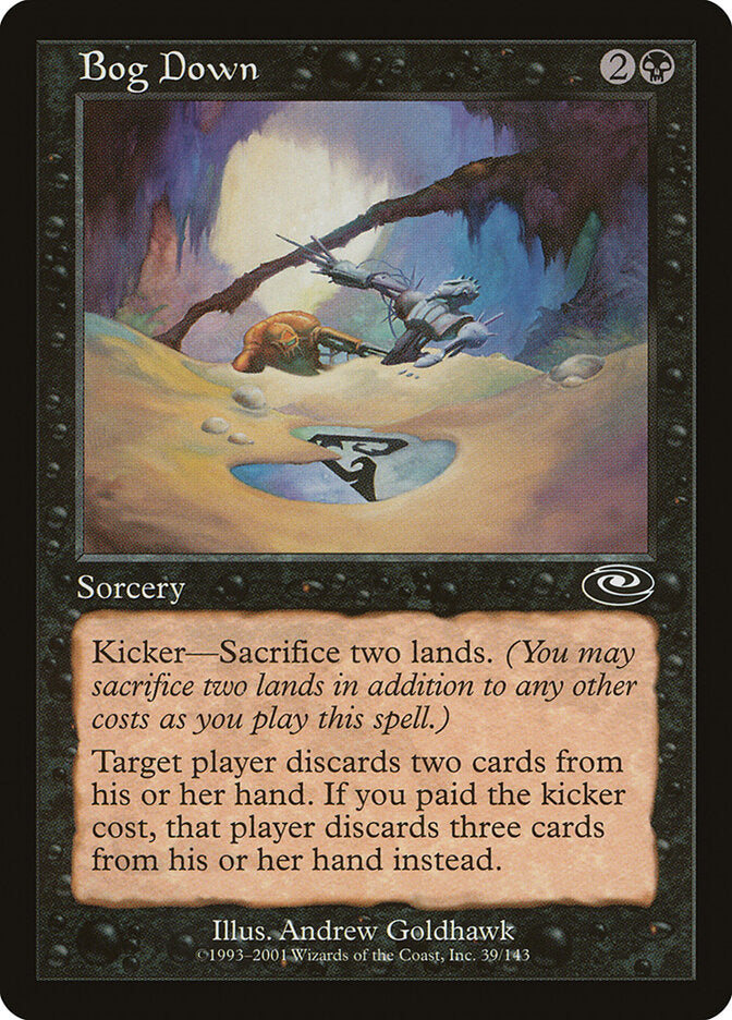 Bog Down - carta Magic The Gathering