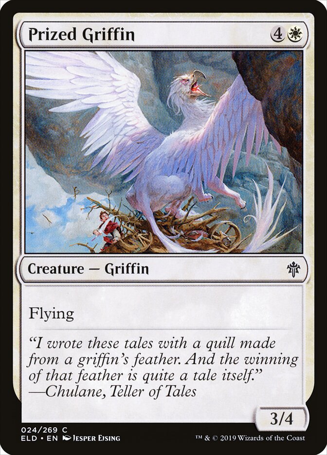 Prized Griffin - carta Magic The Gathering