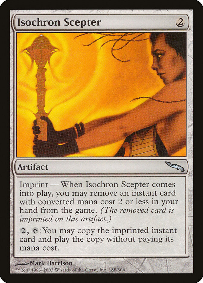 Isochron Scepter - carta Magic The Gathering