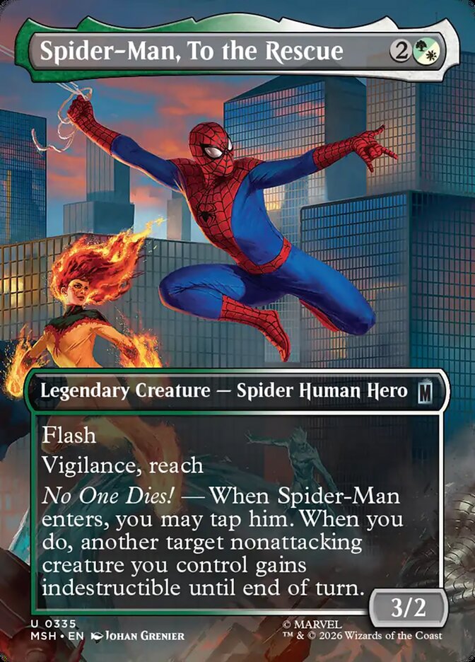 Spider-Man, To the Rescue - carta Magic The Gathering