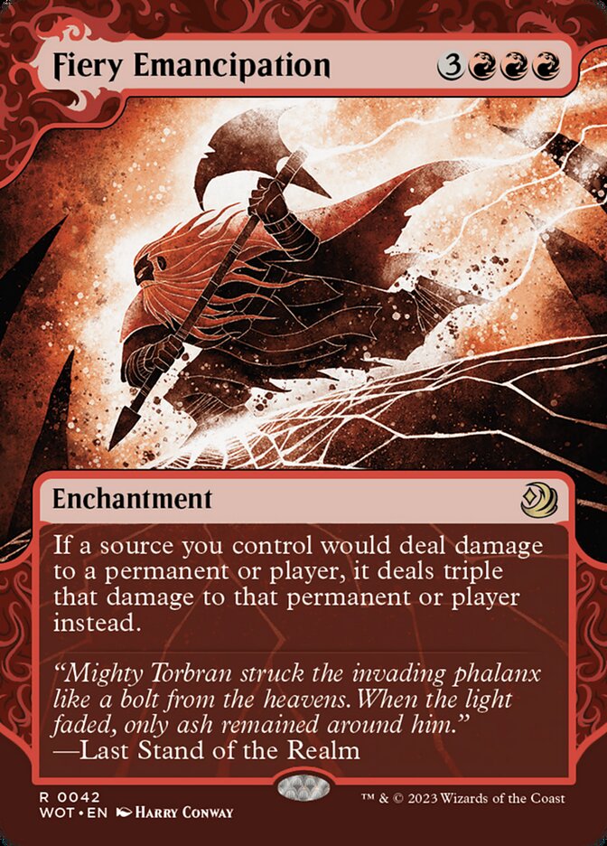 Fiery Emancipation - WOT-042-NF-BF-FA-INV-SC