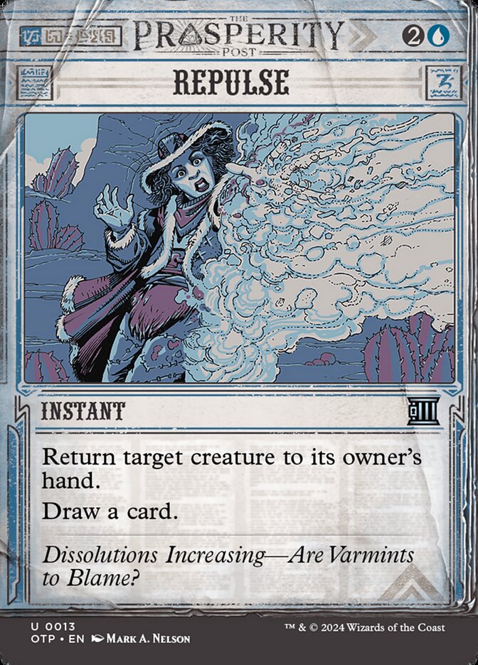 Repulse - carta Magic The Gathering