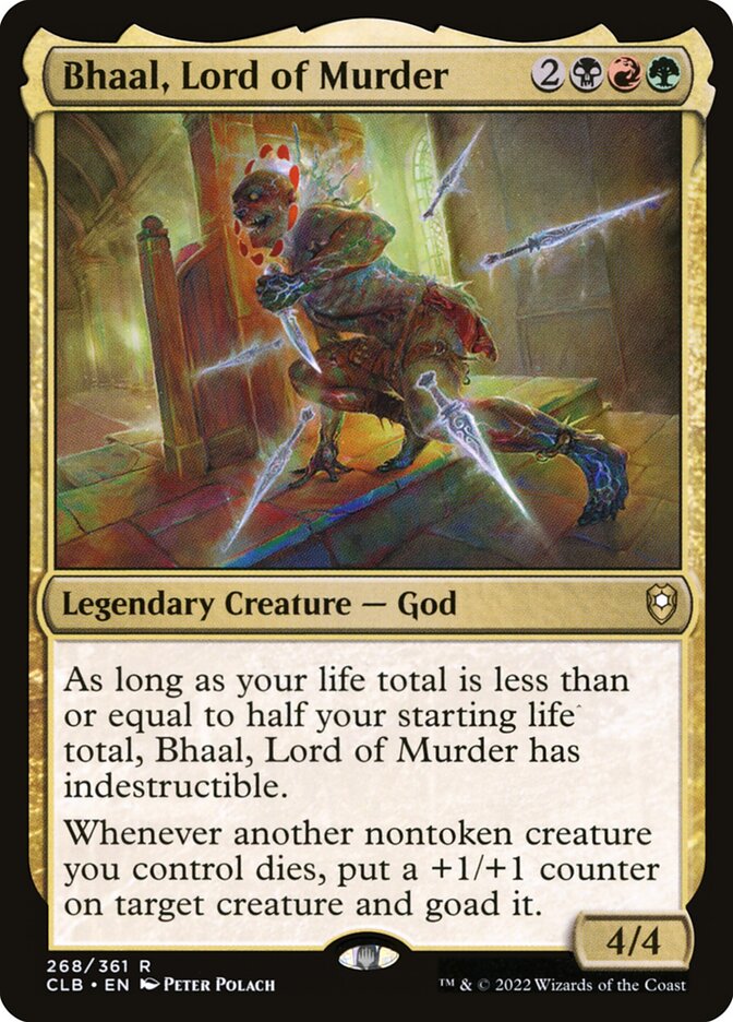 Bhaal, Lord of Murder - carta Magic The Gathering