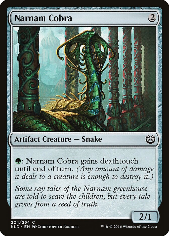Narnam Cobra - carta Magic The Gathering