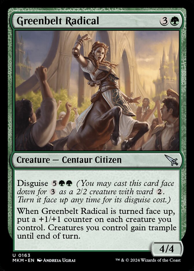 Greenbelt Radical - carta Magic The Gathering