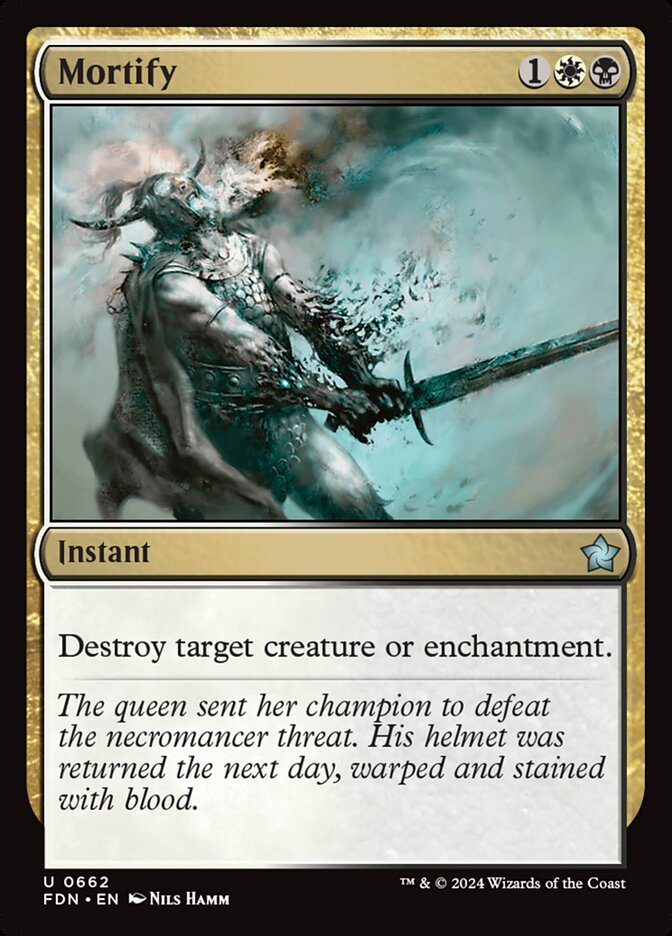 Mortify - carta Magic The Gathering