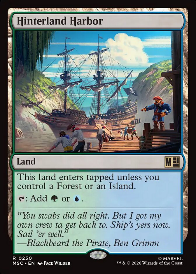 Hinterland Harbor - carta Magic The Gathering