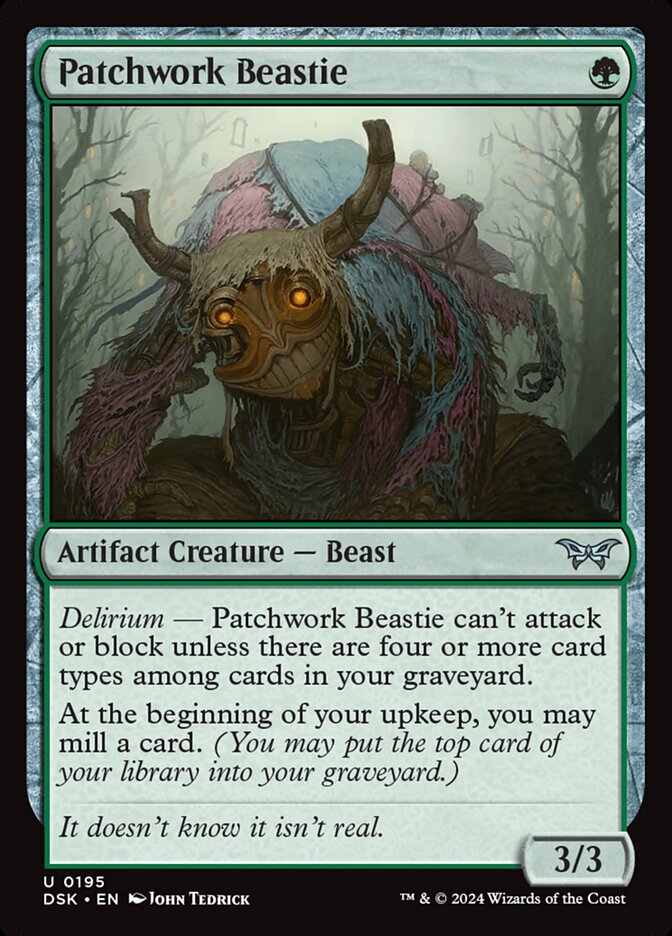 Patchwork Beastie - carta Magic The Gathering