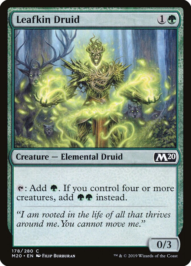Leafkin Druid - carta Magic The Gathering