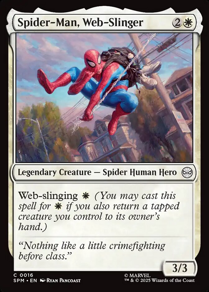 Spider-Man, Web-Slinger - carta Magic The Gathering