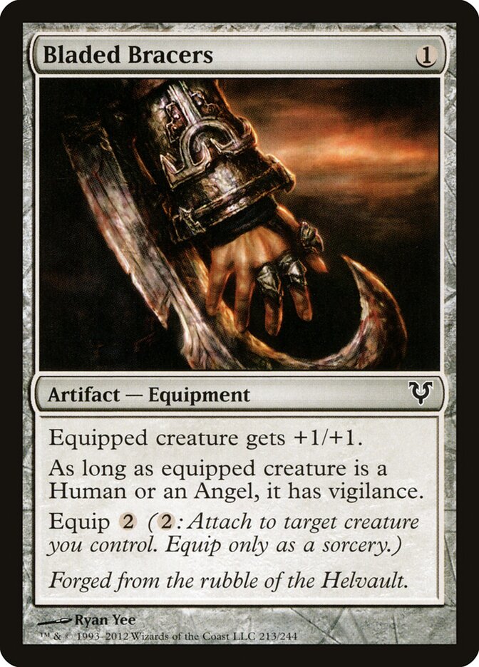 Bladed Bracers - carta Magic The Gathering