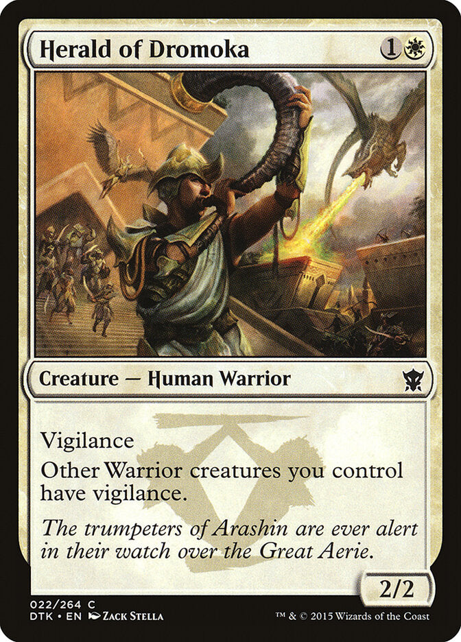 Herald of Dromoka - carta Magic The Gathering