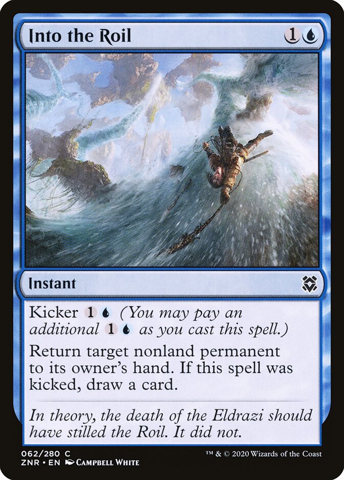 Into the Roil - carta Magic The Gathering