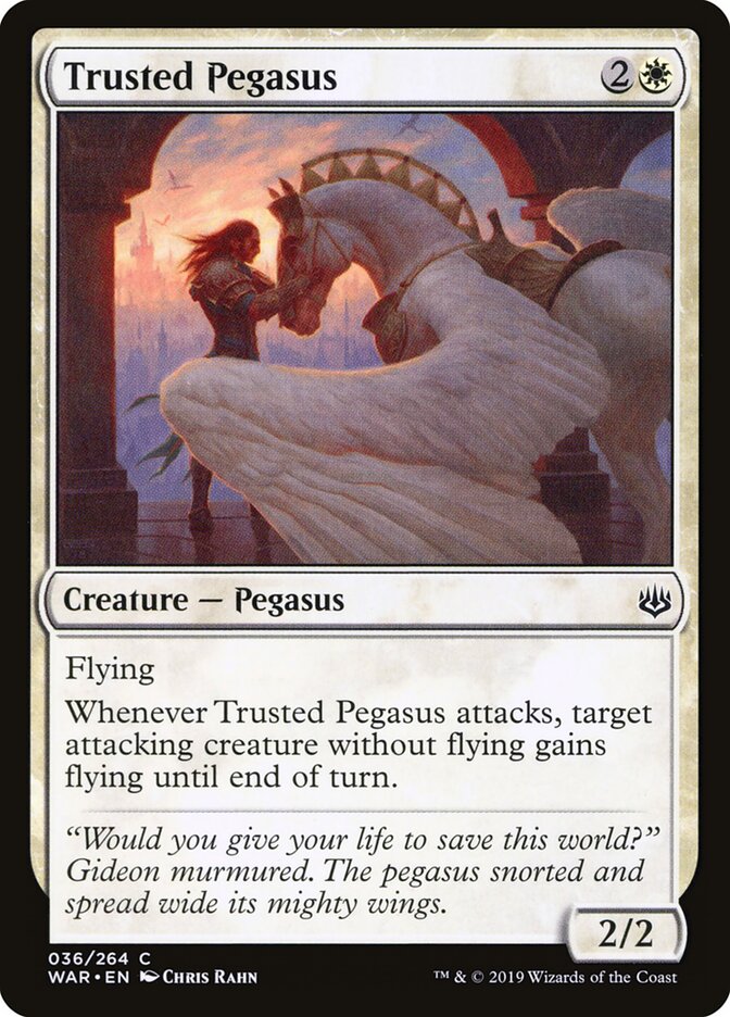 Trusted Pegasus - carta Magic The Gathering