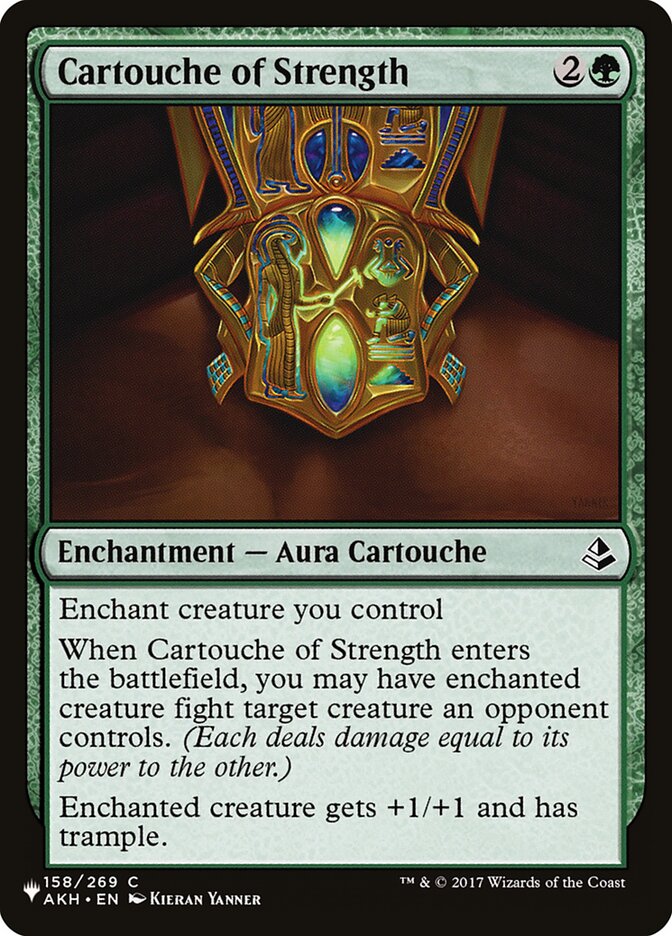 Cartouche of Strength - carta Magic The Gathering