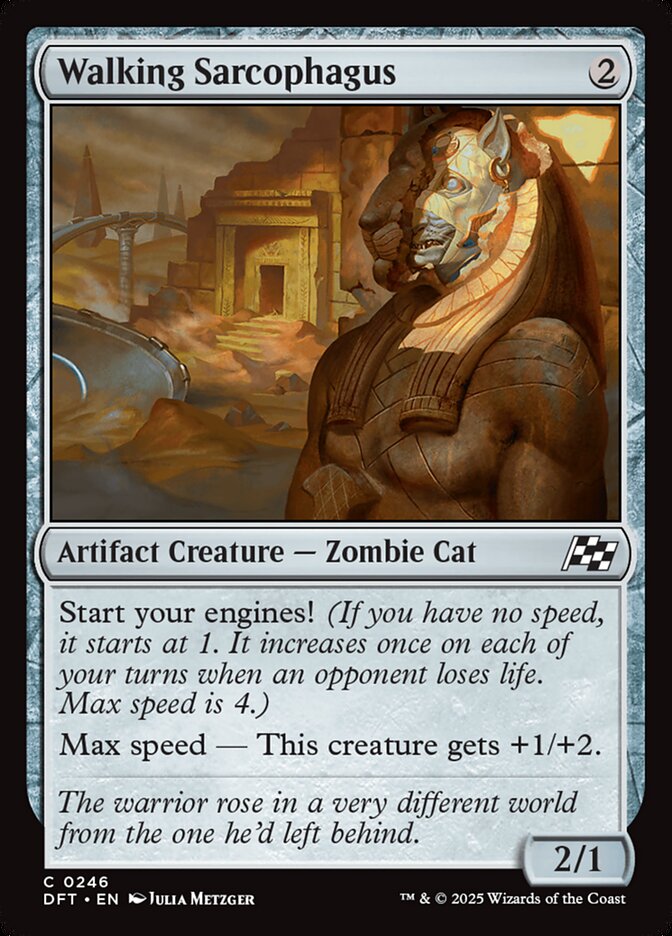 Walking Sarcophagus - carta Magic The Gathering