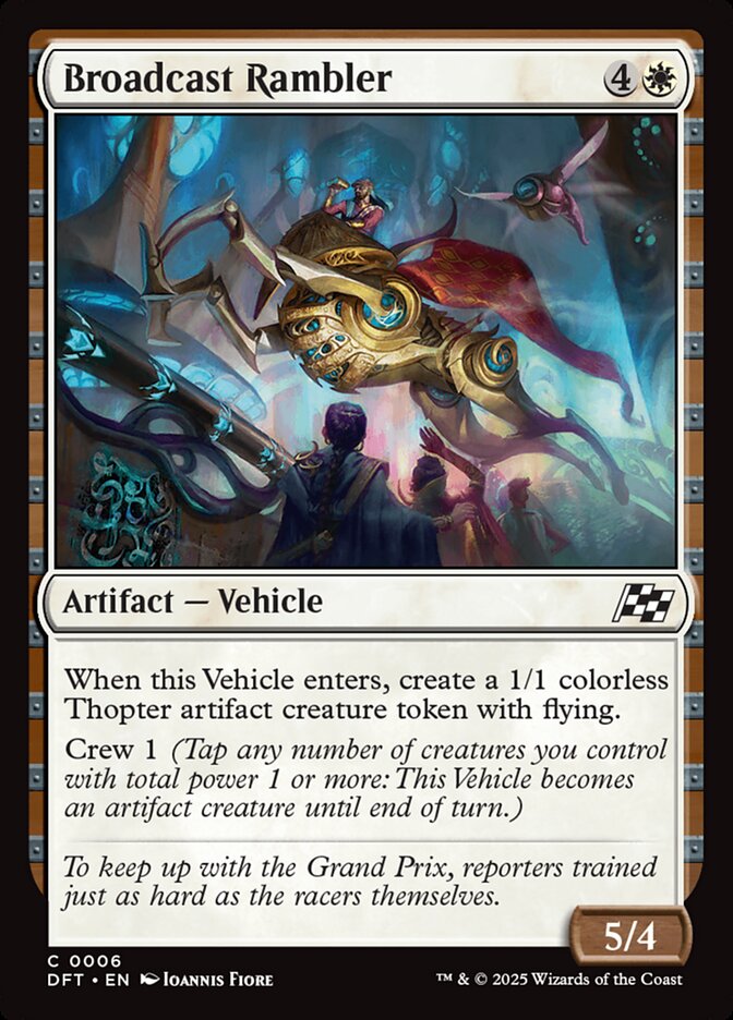 Broadcast Rambler - carta Magic The Gathering