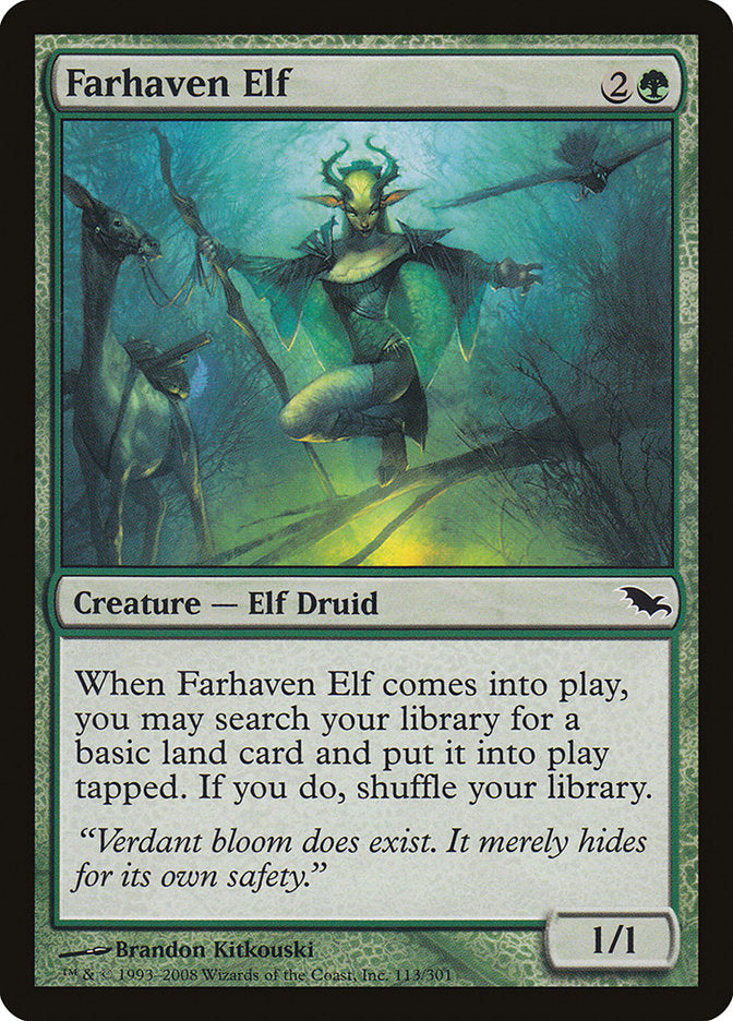 Farhaven Elf - carta Magic The Gathering