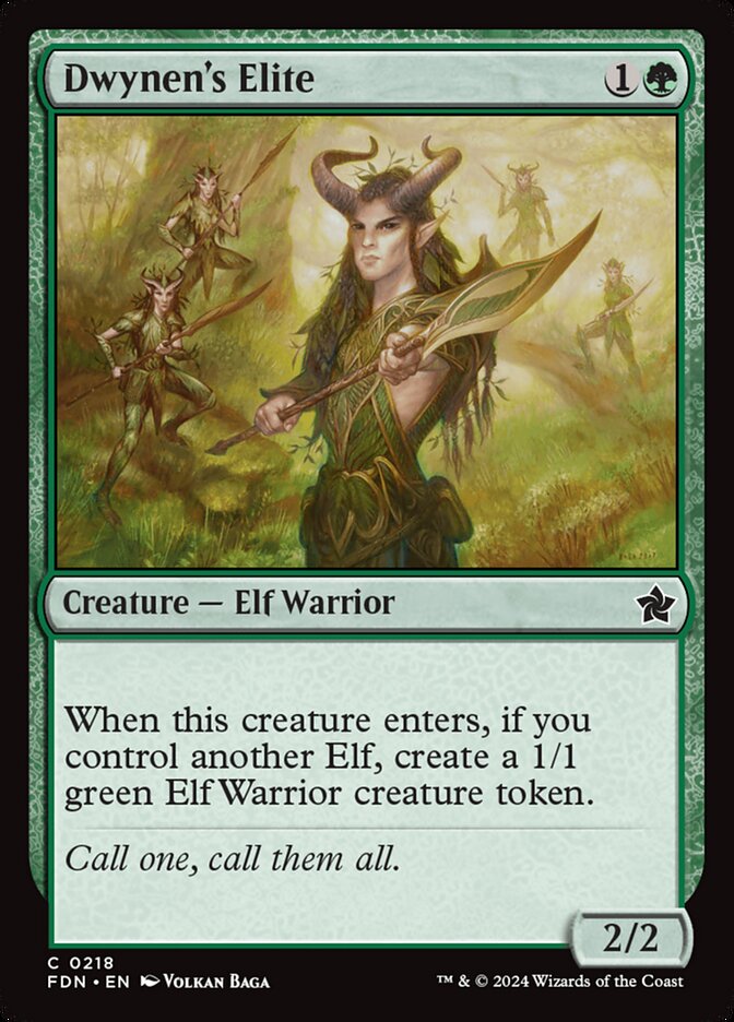 Dwynen's Elite - carta Magic The Gathering