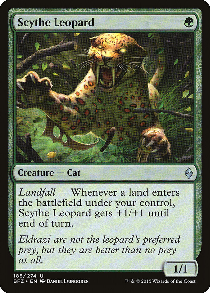 Scythe Leopard - carta Magic The Gathering