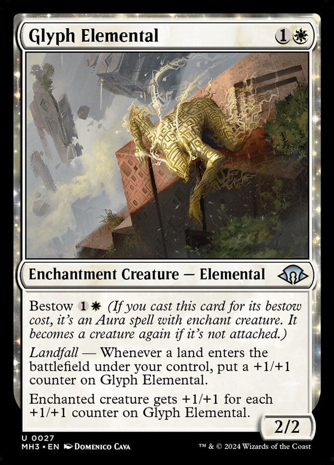 Glyph Elemental - carta Magic The Gathering