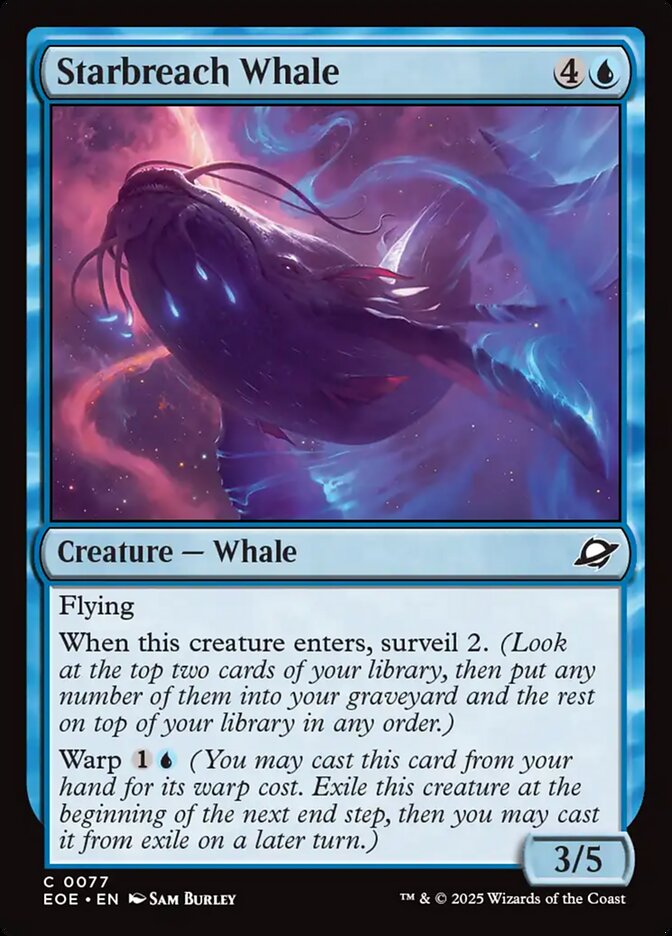Starbreach Whale - carta Magic The Gathering