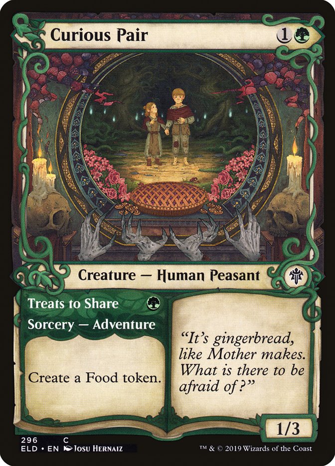 Curious Pair // Treats to Share - carta Magic The Gathering