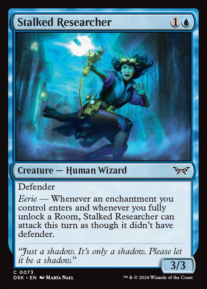 Stalked Researcher - carta Magic The Gathering
