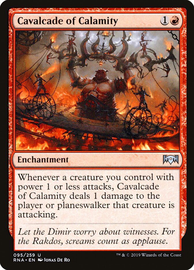 Cavalcade of Calamity - carta Magic The Gathering