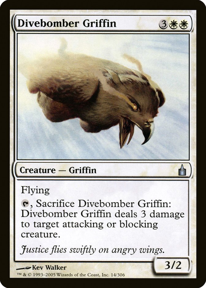 Divebomber Griffin - carta Magic The Gathering
