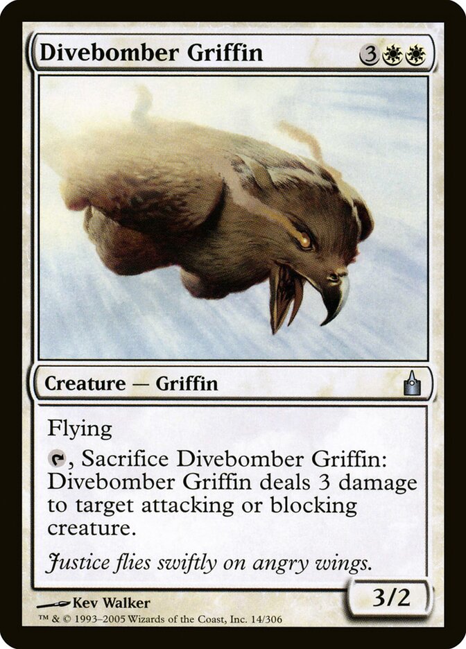 Divebomber Griffin - carta Magic The Gathering